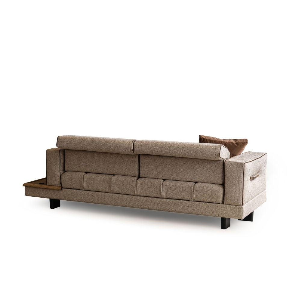 Mira Krem & Taba 3-3-1 Koltuk Takımı