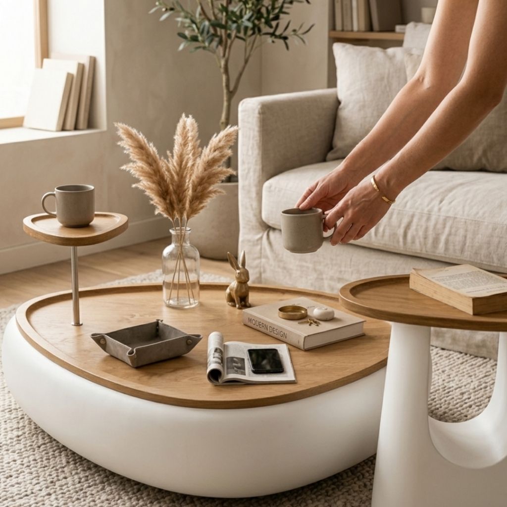 Lunera Tray Sehpa